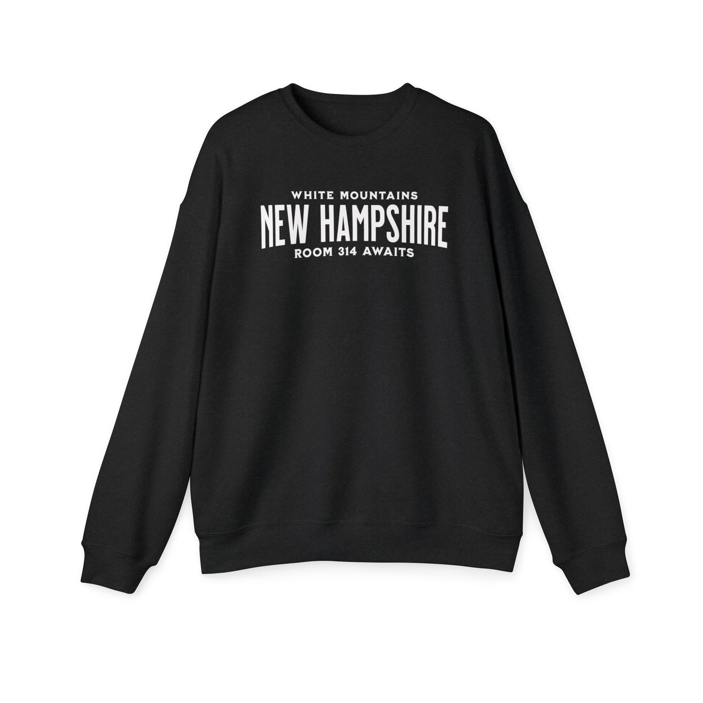 New Hampshire Fall Haunted New England Halloween Sweatshirt for Vampire and Ghost Story Fans