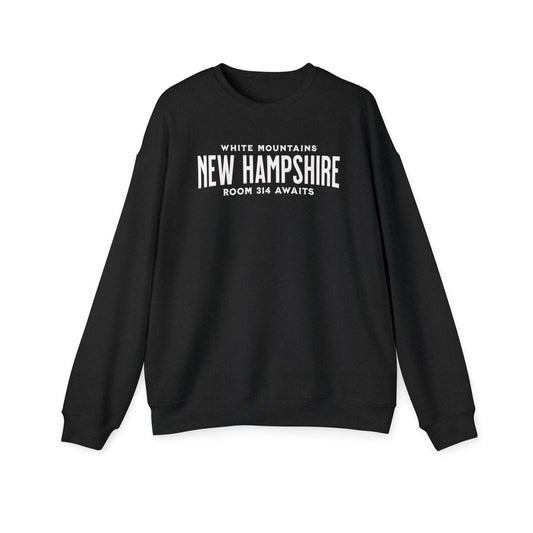 New Hampshire Fall Haunted New England Halloween Sweatshirt for Vampire and Ghost Story Fans
