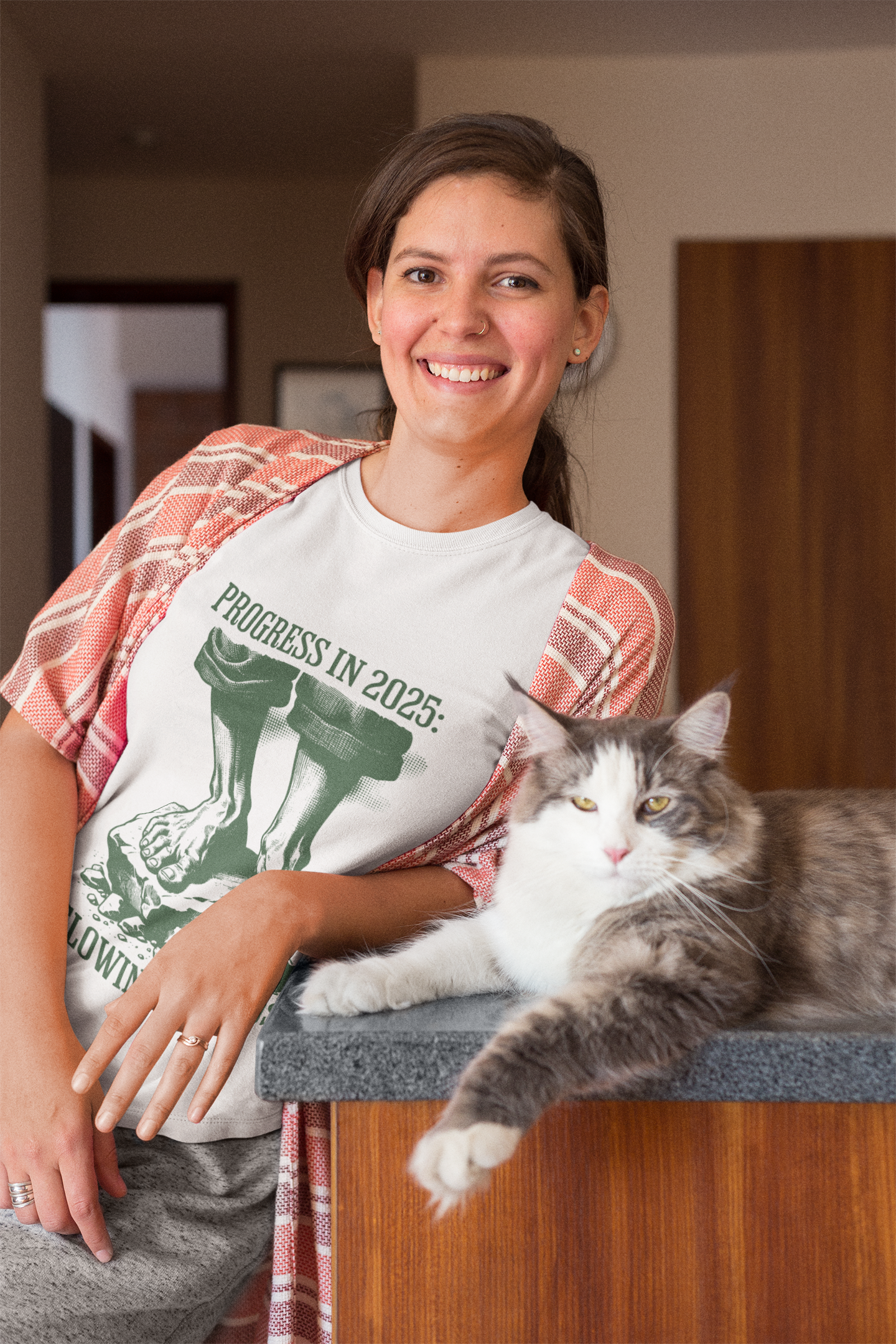Progress in 2025: Slowing the Erosion - Eco-Friendly Unisex Graphic Cotton Crew Tee