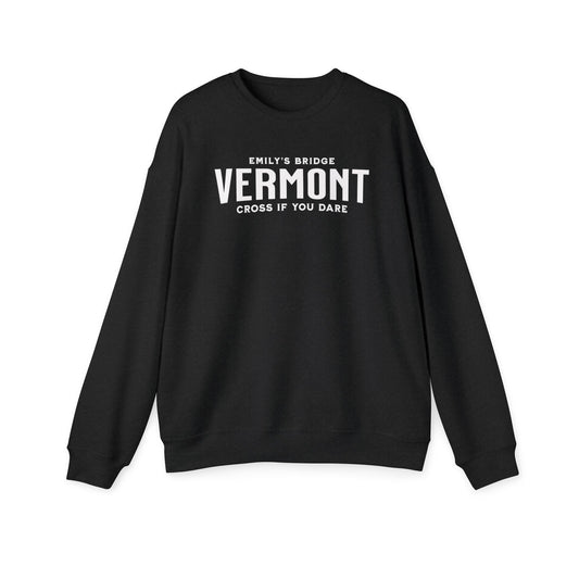 Vermont Fall Haunted New England Halloween Sweatshirt for Vampire and Ghost Story Fans